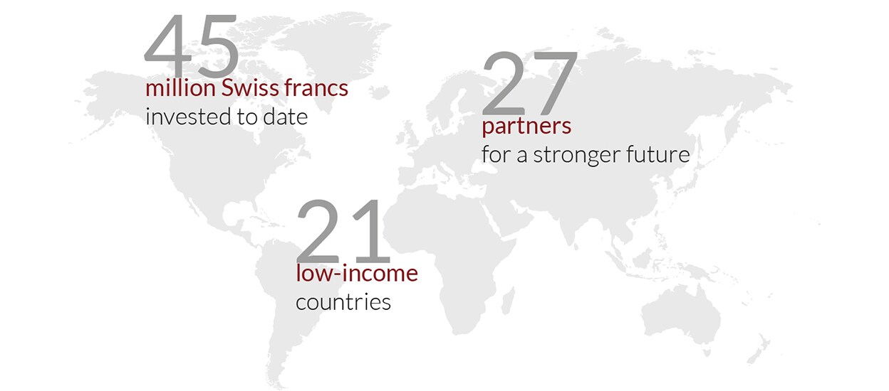 Cartier Philanthropy - Map Cartier Philanthropy - Map